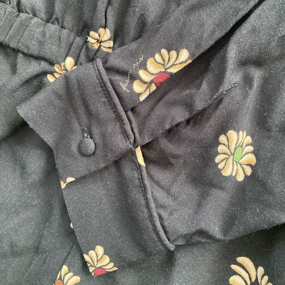 Anthropologie Farm Rio Cutout Jumpsuit in Floral Pattern - Picture 8 of 9
